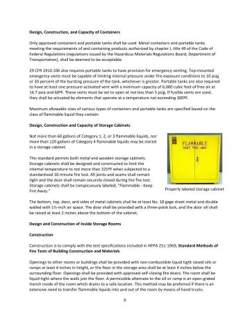 Page 6: Design, Construction, and Capacity of Containers