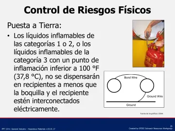 Slide 26: Control de Riesgos Físicos