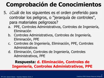 Slide 47: Comprobación de Conocimientos