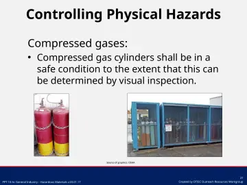 Slide 21: Controlling Physical Hazards