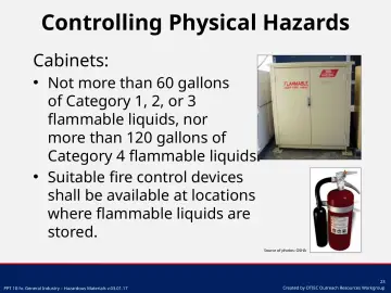 Slide 23: Controlling Physical Hazards
