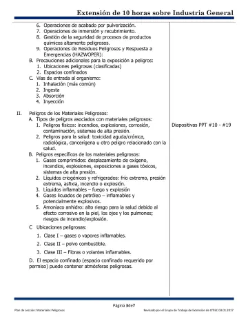 Page 3: 6. Operaciones de acabado por pulverización.