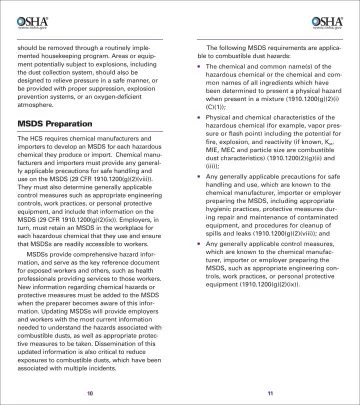 Page 7: MSDS Preparation