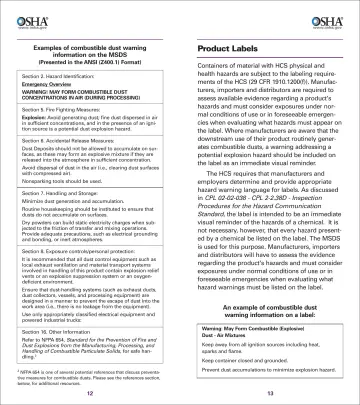 Page 8: Product Labels