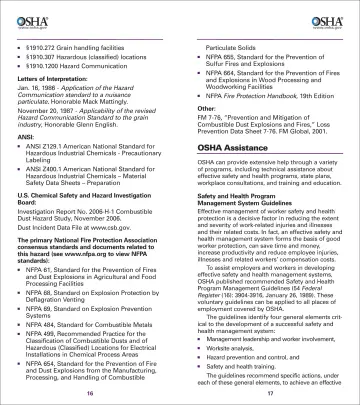 Page 10: OSHA Assistance