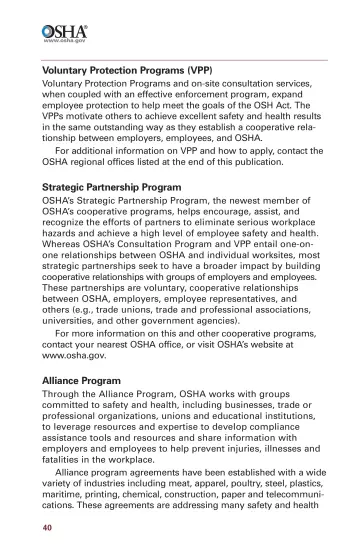 Page 42: Voluntary Protection Programs (VPP)