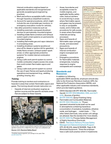Page 3: internal combustion engines based on applicable standards and recognized and generally…