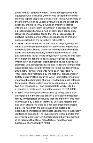 Page 7: years without serious incident. The loading process was equipped with a scrubber, which…