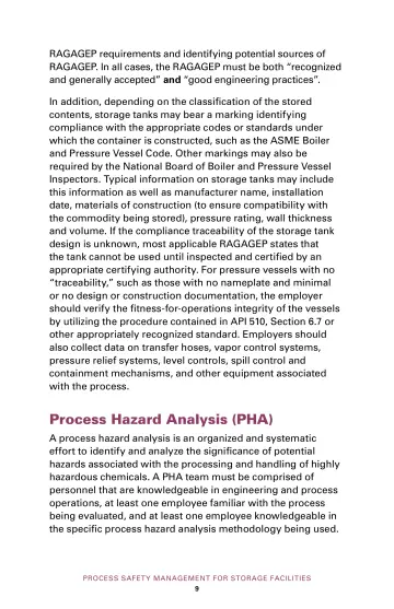 Page 13: RAGAGEP requirements and identifying potential sources of RAGAGEP. …