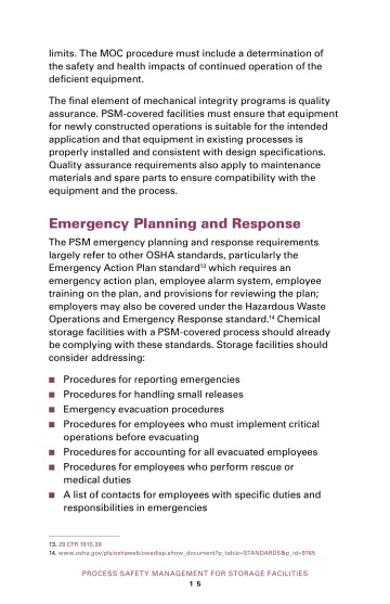 Page 19: Emergency Planning and Response