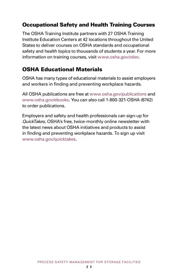 Page 27: Occupational Safety and Health Training Courses
