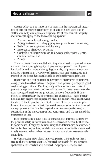 Page 23: Mechanical Integrity