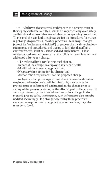 Page 26: Management of Change