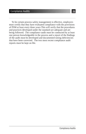 Page 29: Compliance Audits