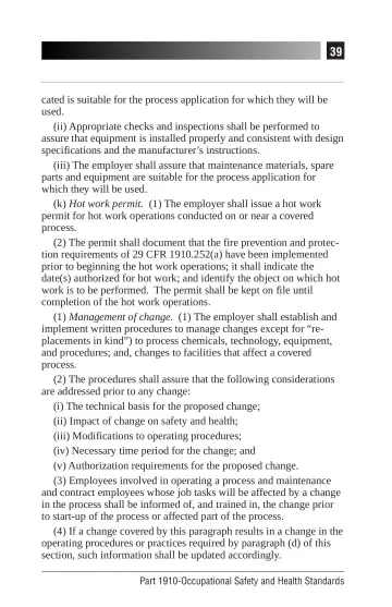 Page 43: cated is suitable for the process application for which they will be used.