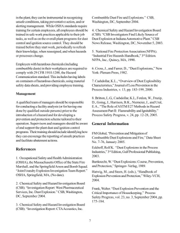 Page 7: in the plant, they can be instrumental in recognizing unsafe conditions, taking…