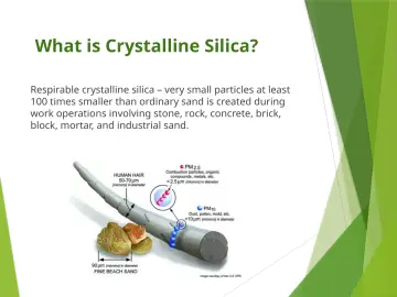Slide 58: What is Crystalline Silica?