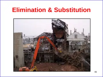 Slide 65: Elimination & Substitution
