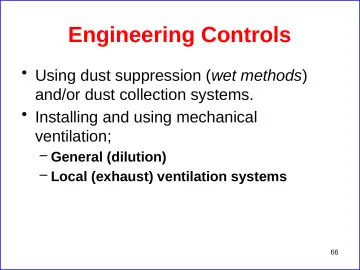 Slide 66: Engineering Controls