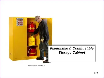 Slide 133: Flammable & & Combustible