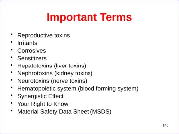 Slide 146: Important Terms