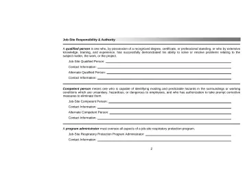 Page 6: Job-Site Responsibility & Authority