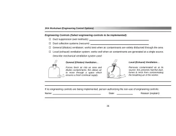 Page 40: Dust suppression (wet methods):