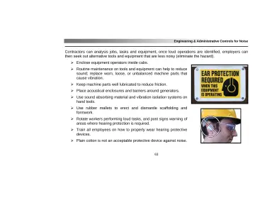 Page 67: Engineering & Administrative Controls for Noise