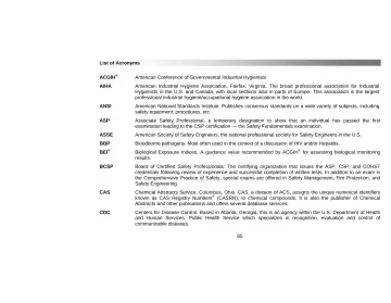Page 89: ACGIH ®