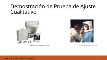Slide 10: Demostración de Prueba de Ajuste Cualitativo
