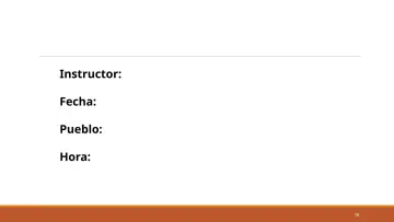 Slide 18: Instructor: