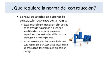 Slide 15: ¿Que requiere la norma de construcción?