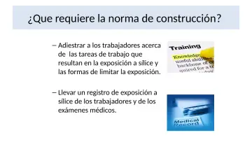 Slide 20: ¿Que requiere la norma de construcción?