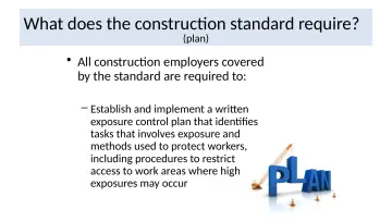 Slide 15: What does the construction standard require?