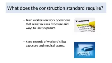 Slide 20: What does the construction standard require?