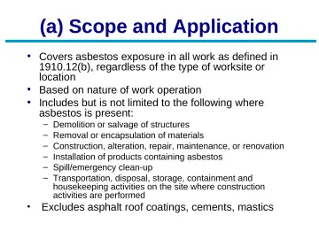 Slide 2: (a) Scope and Application