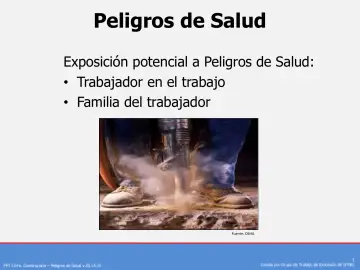 Slide 2: Peligros de Salud