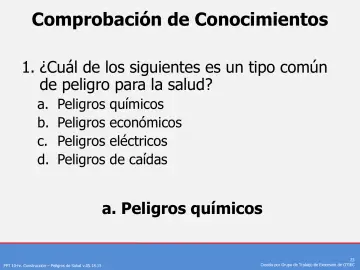 Slide 23: Comprobación de Conocimientos
