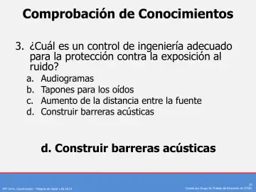 Slide 25: Comprobación de Conocimientos