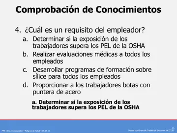 Slide 26: Comprobación de Conocimientos