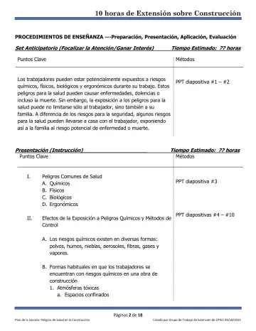 Page 2: PROCEDIMIENTOS DE ENSEÑANZA ---Preparación, Presentación, Aplicación, Evaluación