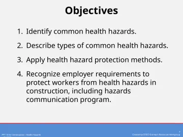 Slide 3: Objectives