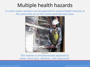 Slide 22: Multiple health hazards