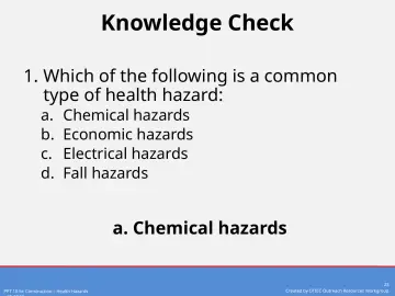 Slide 23: Knowledge Check