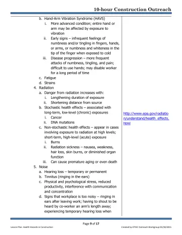 Page 9: b. Hand-Arm Vibration Syndrome (HAVS)