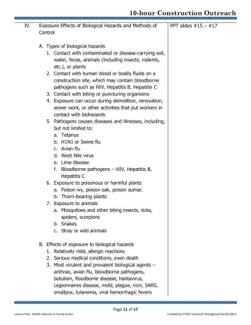 Page 11: IV.