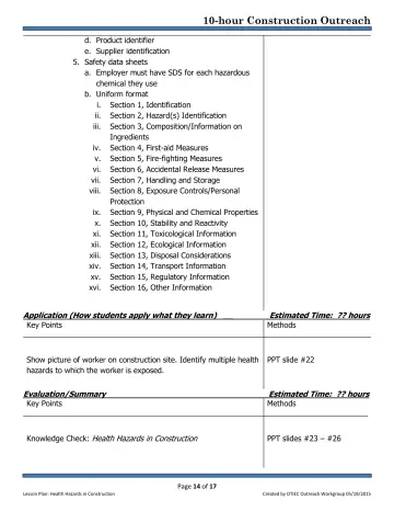 Page 14: d. Product identifier