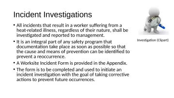 Slide 135: Incident Investigations
