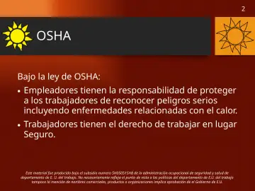 Slide 2: OSHA