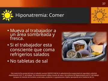Slide 37: Hiponatremia: Comer